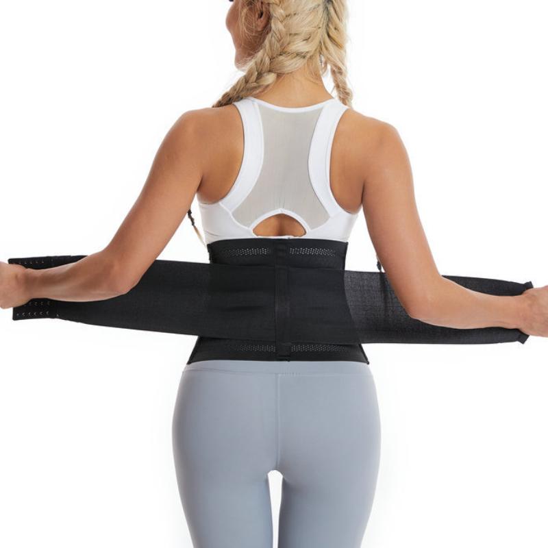 Women Tummy Control Body Shaper Waist Trainer Corset Cincher Workout Slimming Shapewear Waist Trimmer Belt Modeling Straps Sport Girdle