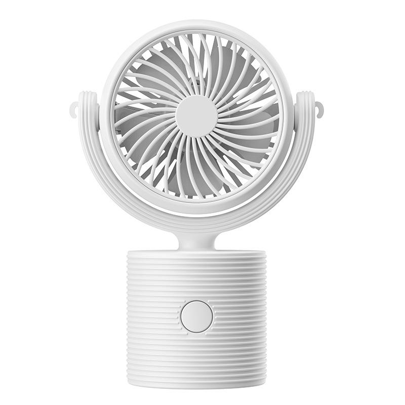 

Portable Neck-Hanging Mini USB Fan - Rotatable, Handheld, & Desktop Use for Students & Outdoors 9.8*14.3*6.5 cm белый