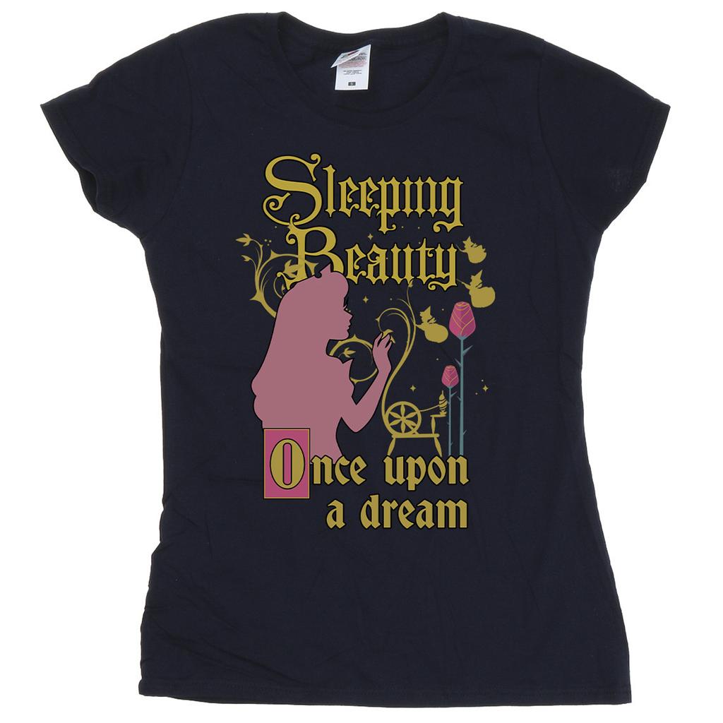 Sleeping Beauty Womens/Ladies Once Upon A Dream Cotton T-Shirt