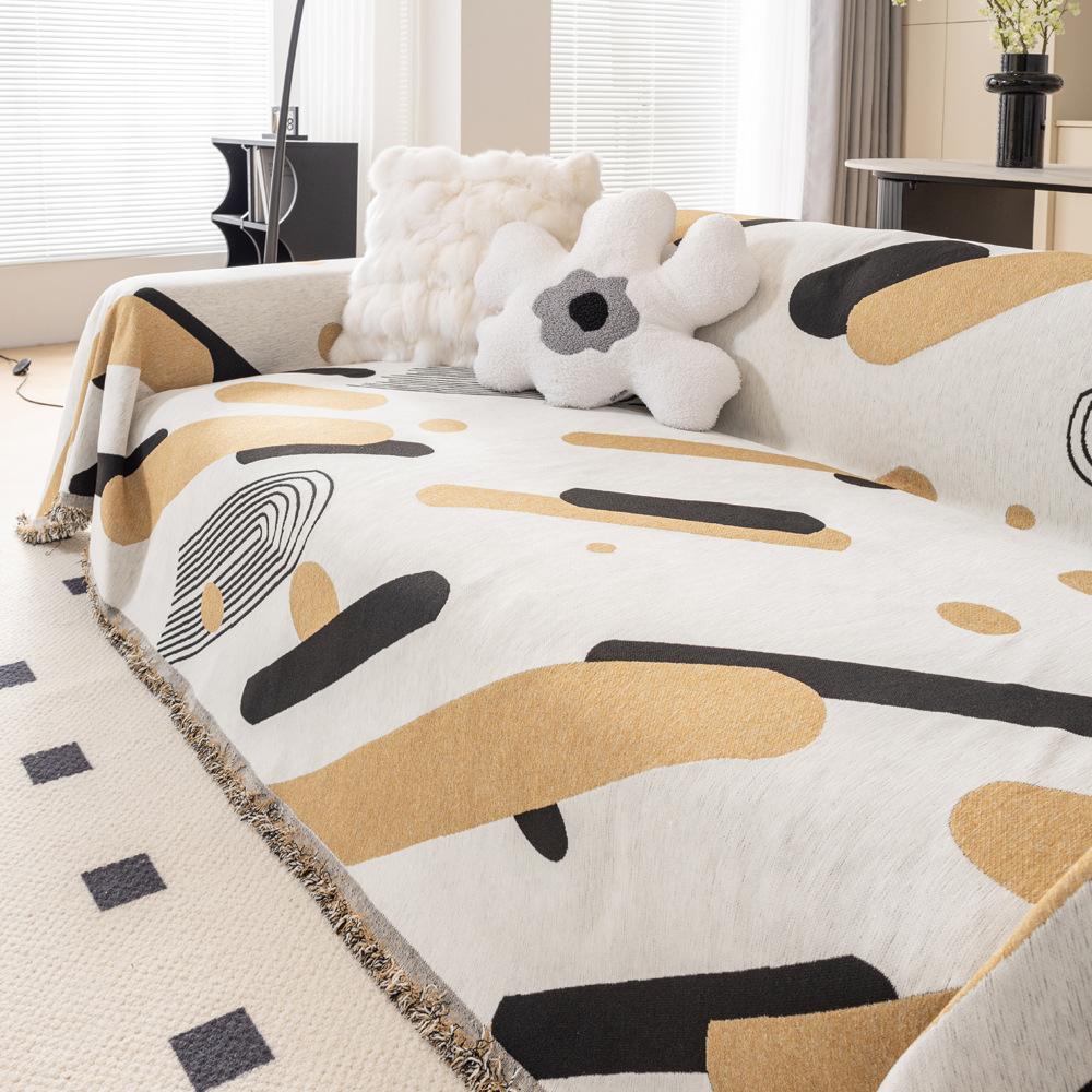 INS Stil Sofabezug Stoff Vollständig Bedeckt Vier Jahreszeiten Universal Kratzfest Sofabezug Sofabezug Bezug Sofa Handtuch Staubdicht