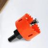 50-65mm Hole Saw Drill Bit HSS Steel Bimetal Hole Opener Wood  Drilling Crown  Carpentry Tool