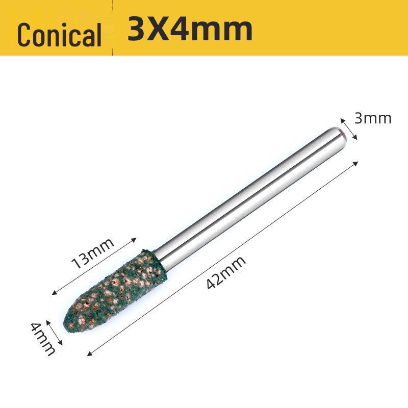 Sesam-Polierkopf für elektrische Schleifmaschinen: Jade Stein Gummi Schleifscheibe