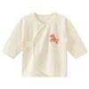 Newborn Pure Cotton Long-Sleeve Tie-Up Top