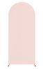 Material Cover For Balloon Arch Frame Metal Stand For Photos 1X2M Pink