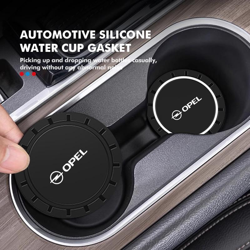 Czsvdy1 Czprfz1 For Opel Car Cup Holder Coaster Non Slip Pad Mat Interior Decor Accessories Astra G H J K F Corsa D Zafira B Insignia Mokka