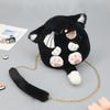 Anime Character Plush Crossbody Bag Cute Stuffed Doll Shoulder Bag Fan Birthday Gift Holiday Decor