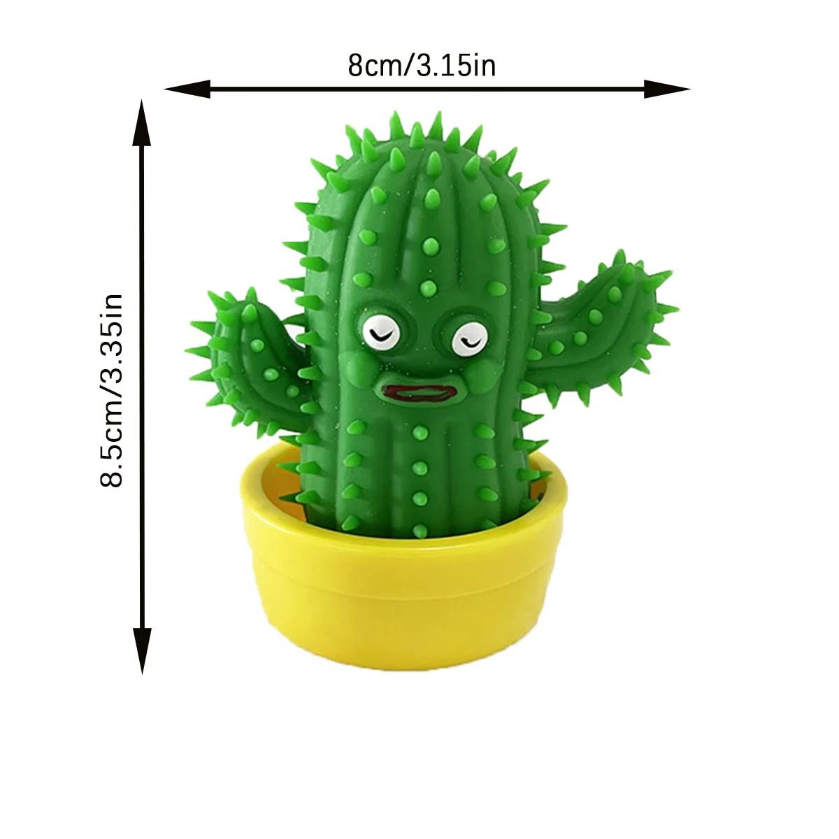 

Милые кактусы мягкие игрушки резиновые тянущиеся милые кактусы игрушки для снятия стресса подарки на Хэллоуин и Рождество зелёный