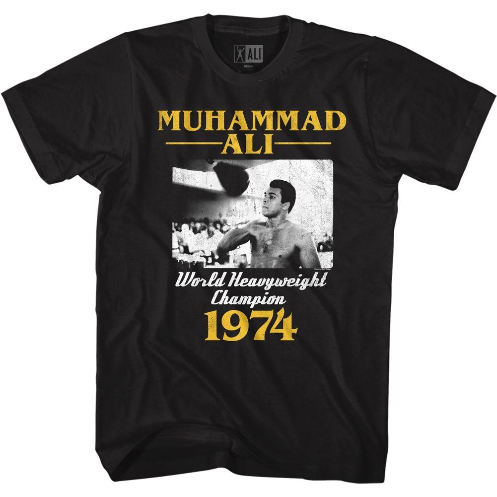 Muhammad Ali Ma74Ss Black Icon Shirt XXXL