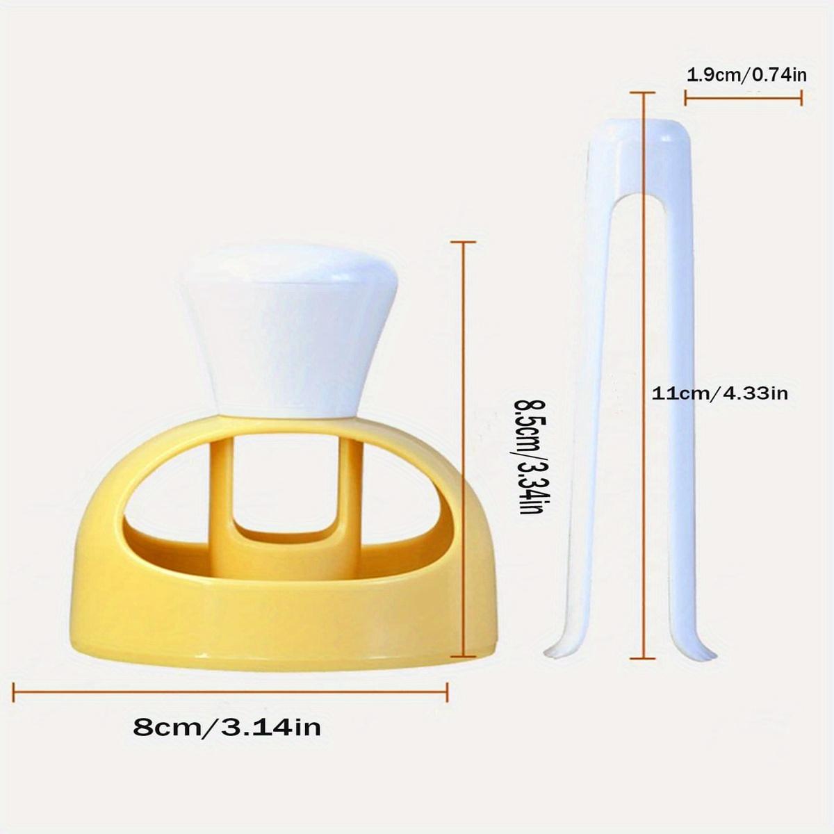 

Форма для пончиков с щипцами для глазури, Форма для пончиков, Приспособление для приготовления пончиков, Неприлипающие инструменты для выпечки пончиков своими руками. Кухонные и ресторанные аксессуары двойного назначения 2pcs белый