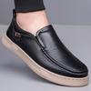 Quality Soft and Comfortable Travel Casual Shoes Branded Men's Low Top Business Leather Shoes Fashionable and Breathable Loafers
