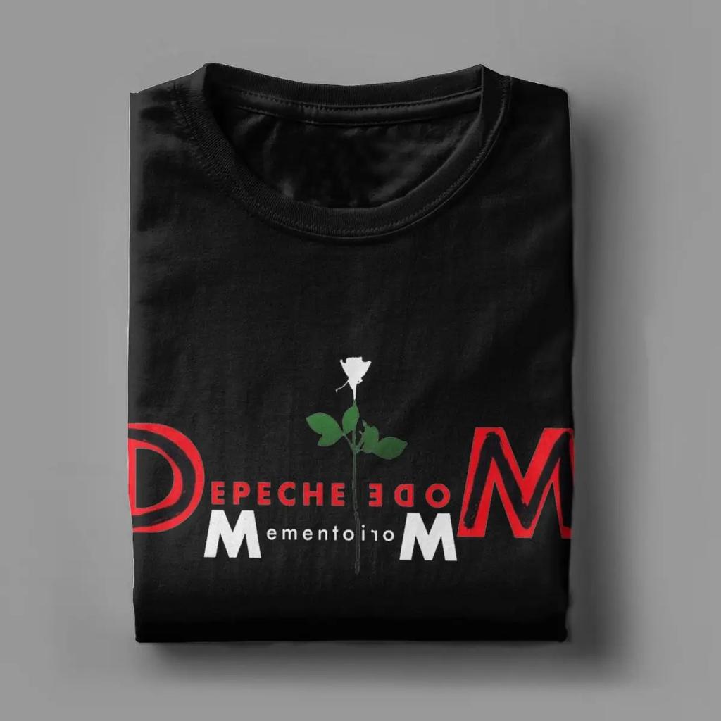 Depeches Cool Modes Men T Shirts Fashion Tees Short Sleeve Crewneck T-Shirts Pure Cotton Party Clothing
