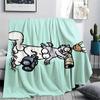 1 Pezzo Coperta in Flanella con Stampa Simon's Cat, Alta qualità Confortevole per Tutte le Stagioni, Decorazione per la Casa, Calore e Comfort, Perfetta per Regali di Natale