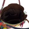 Niche Design Contrasting Color Leather Cowhide Handmade Pattern Tote Bag Shoulder Women'S Bag