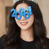 2026 Themed Celebration Glasses With Glittering Numbers Costume Accessory for Party Photos and Decorative Backdrops