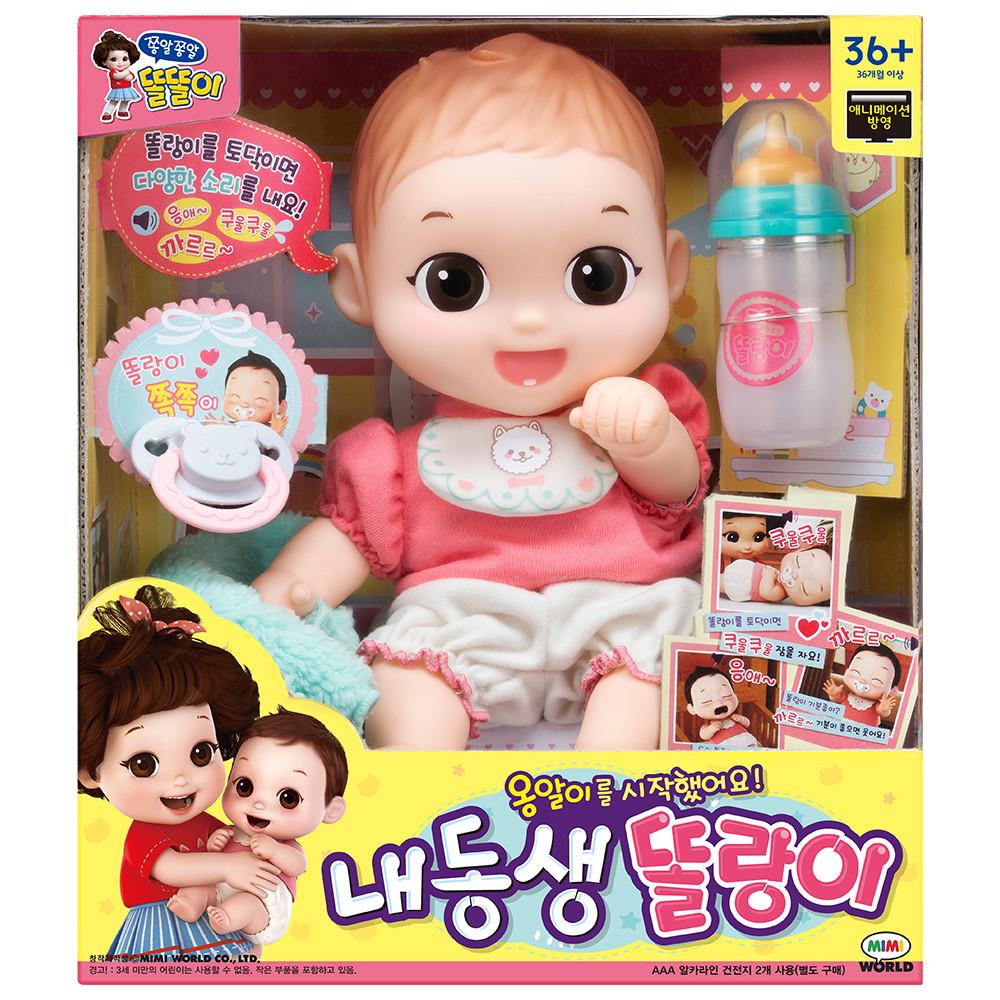 

[Mimi World Official] Мой младший брат Тторанг, популярные корейские игрушки-персонажи