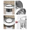 Practical Weatherproof Stainless Steel Chimney Hat Convenient for Efficient Ventilation Systems Protective In Homes