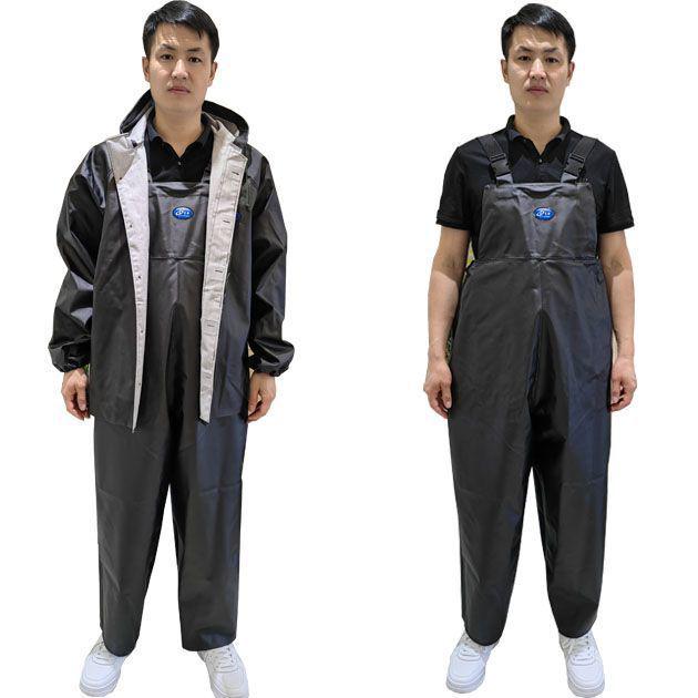 Wasserdichte Seeigel-Aquakultur-Overalls - Schmutzabweisende, schuhlose Leder-Fischerhosen