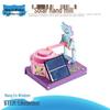 STEAM DIY Solar Hand-Crank Mill Kit for Kids