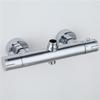 Thermostatic Bathtub Shower Faucet Chrome Thermostatic Mixer Value Dual Handle Wall Mounted Bathroom Shower Mixer Taps