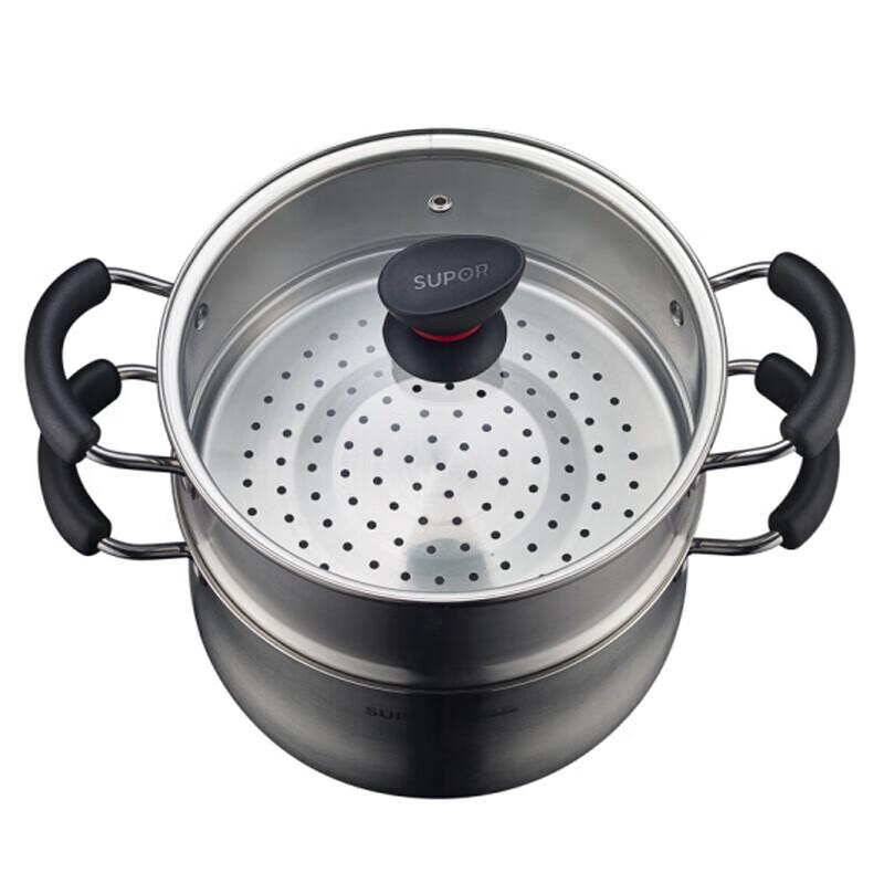 SUPOR 304 Stainless Steel Steamer Pot