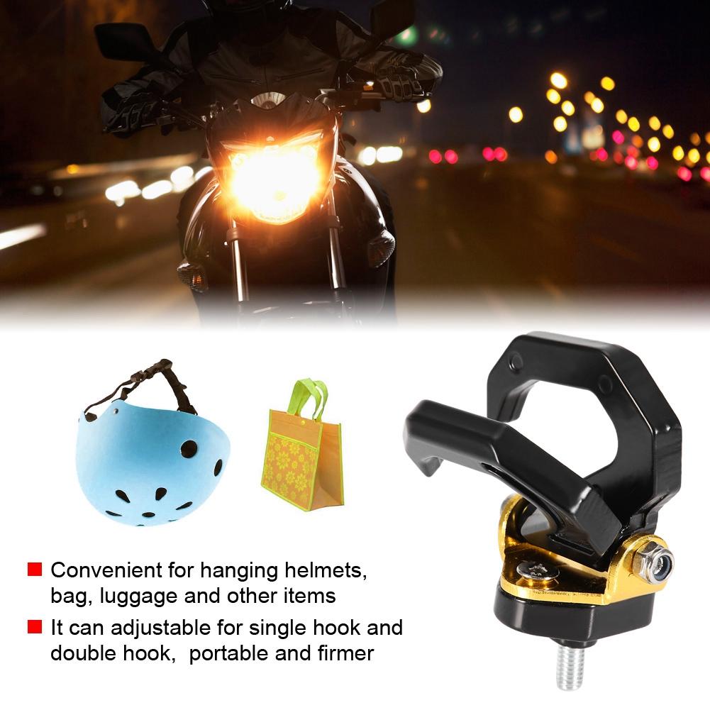 Universal Motorcycle Modified Aluminium Alloy Double Support Hook