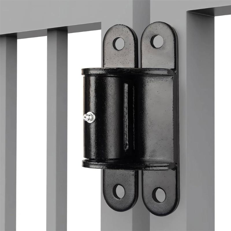 Practical Commercial Bearing Gate Hinges Rustproof Resistant Metal Construction 1100lb Load Capacity Daily Casual Use