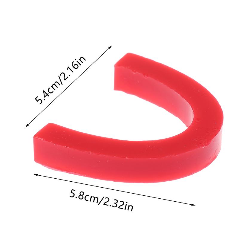 1 buc. Laborator de stomatologie în formă de U, bază dentară, jantă de ceară, turnare pentru proteză, bloc de mușcătură, model de jantă ocluzală, placă de bază, ceară