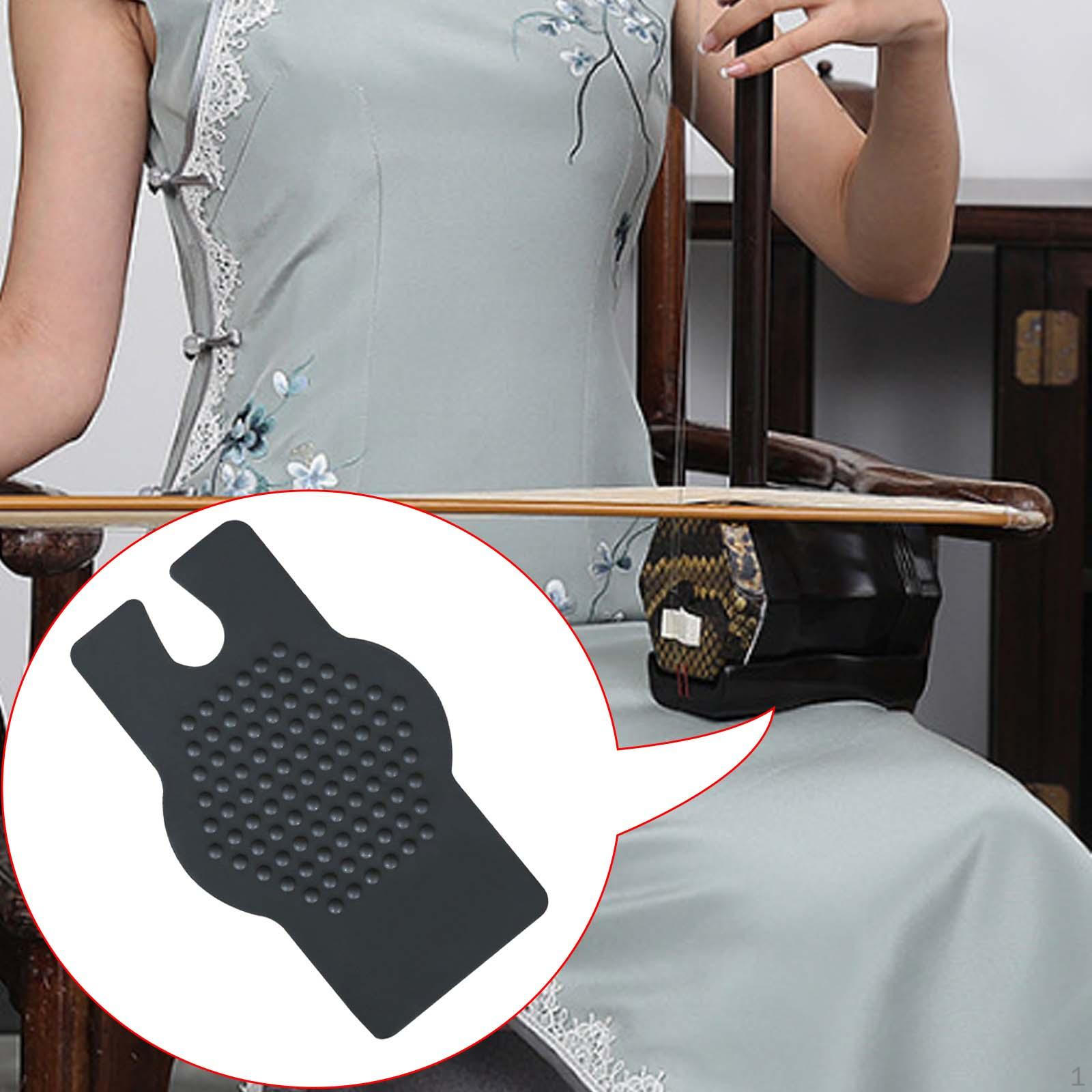 

Erhu Non Slip Cushion Pad for Practice and Performance чорний