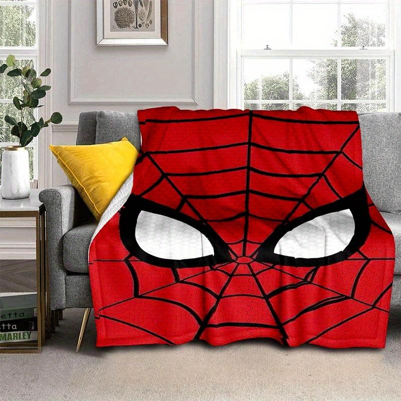 1pc Spider-Man Printing Blanket - Soft, All-Season Throw for Living Room, Bedroom,Personalized Gift with Adorable Cartoon Design