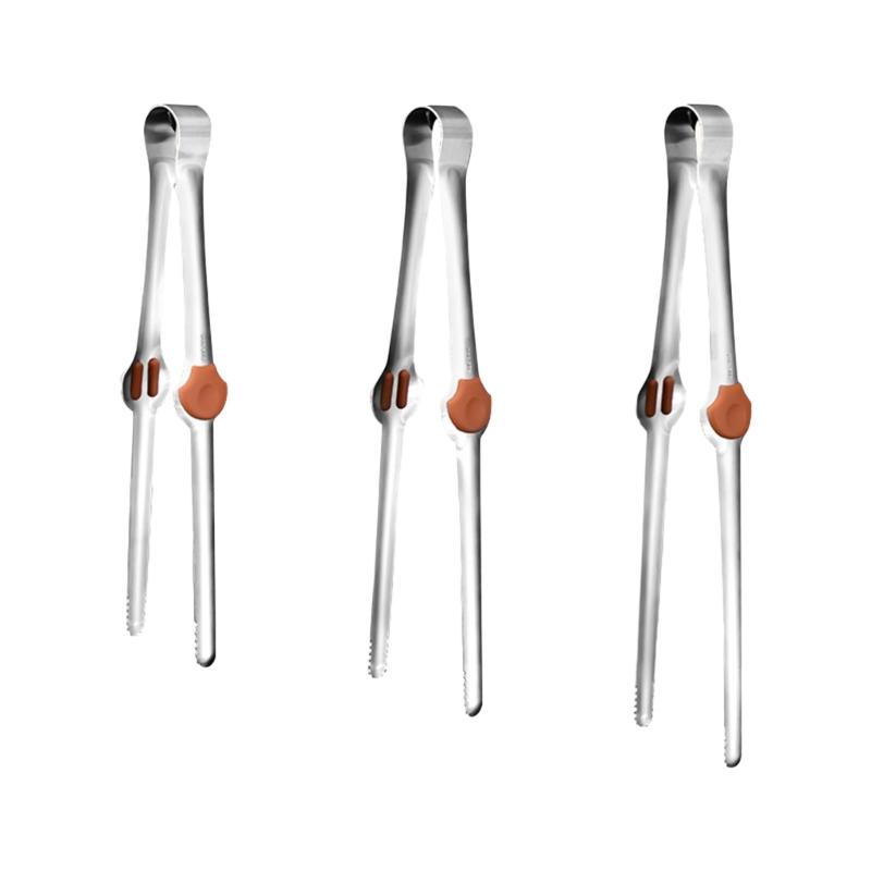 Multipurpose Food Tongs Convenient Kitchen Tongs Reliable BBQ Tongs Bread Serving Tongs Efficient Kitchen Utensil