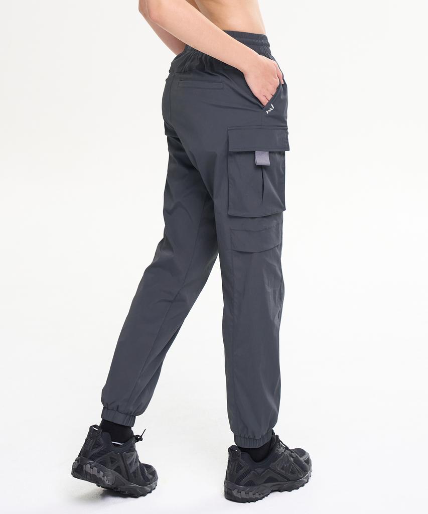 Leijibi Stretch 4-Pocket Cargo Jogger Pants Daily Hiking Workout Sports Pants W (3 Colors)
