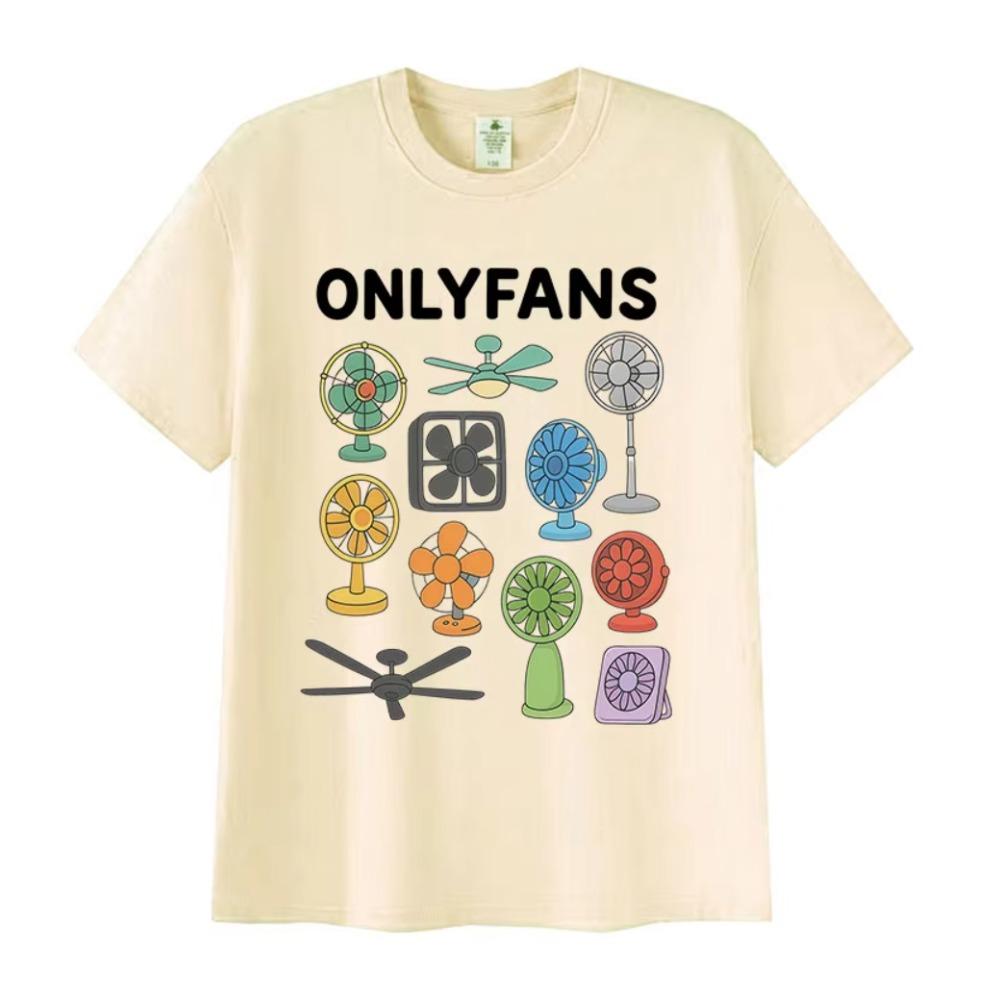 Vtipná OnlyFans Meme Trička Pánská Dámská Humor O-výstřih Oblečení Tričko s krátkým rukávem Retro Móda Vysoce kvalitní Bavlněné tričko Topy