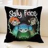 Sally Face Maple Design Cushion Cover Happy Autumn Harvest decor Holiday Decorati Pillow Cover