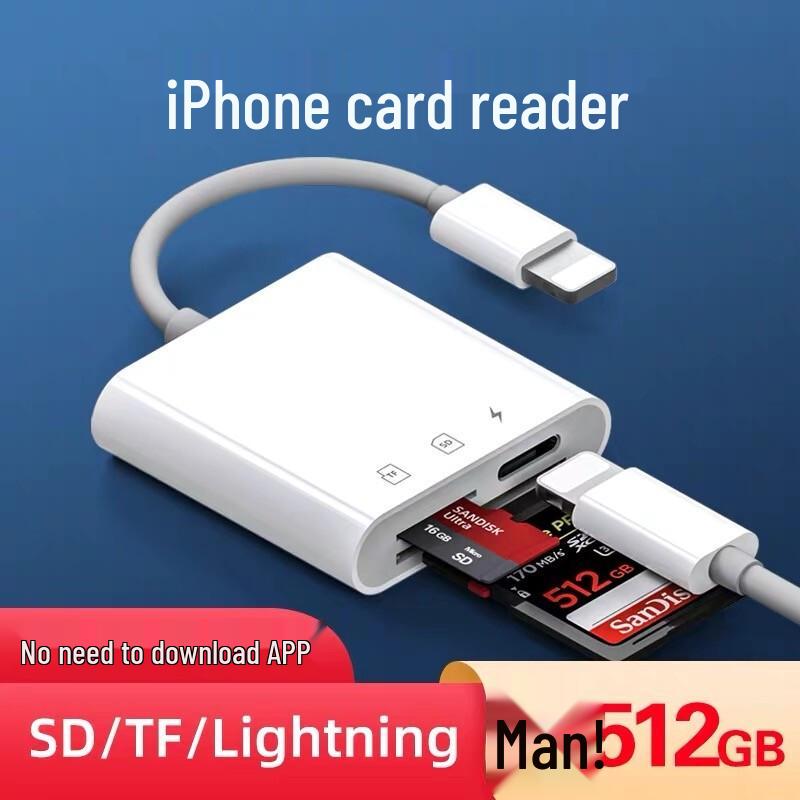 JOWOYE Apple Device Multi-function OTG Adapter