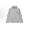 New Arrival: Essentials Double-Breasted Letter Print Fleece-Lined Hooded Silicone Hoodie for Autumn/Winter