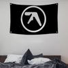 1pc Aphex Twin Richard D James Flag Flags And Banners Four Hole Flag Polyester Outdoor Decor Room Aesthetic