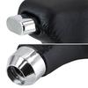 1 Pcs Auto Universal Black Leather Automatic Transmission Shift Knob