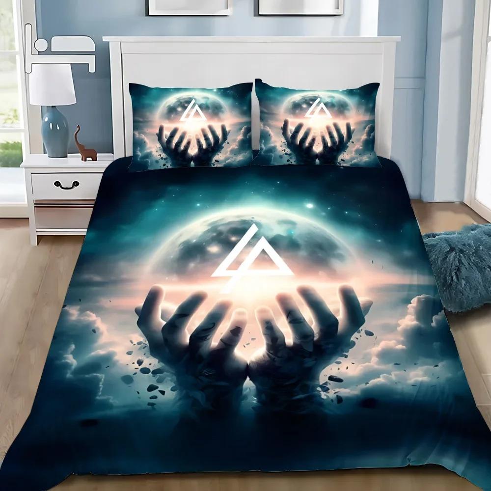 3D Printed Rock Band Linkin P-Park Bedding Set Linkin P-Park Duvet Cover Double Twin Full Queen King Adult Kids Bedclothes