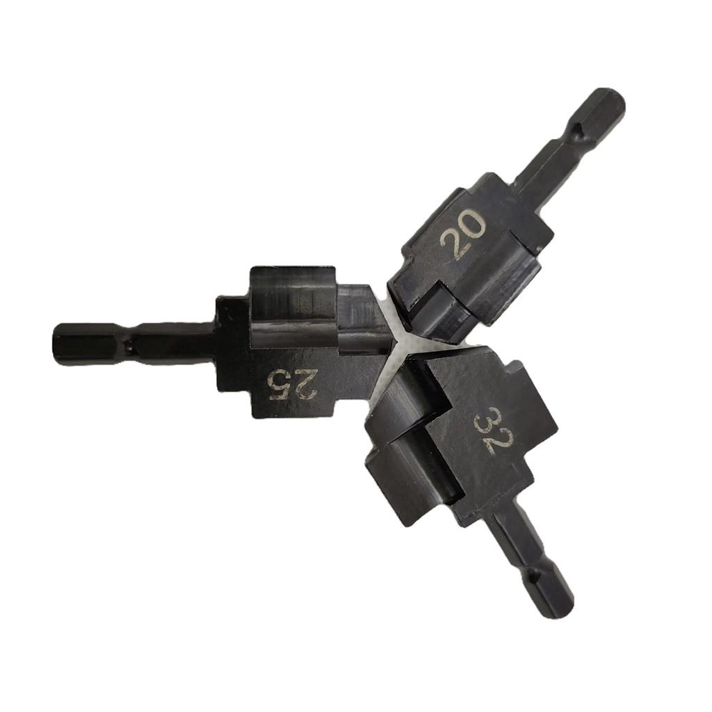 45 # stahl Zapfen Reibahle PPR Kunststoff Rohre Reiben Bit Zapfen Expander Praktische Bohrer