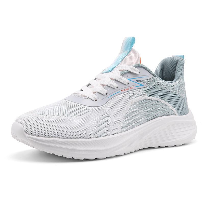 Shoes, sports shoes, new autumn mesh breathable soft-soled running shoes, ultra-light shock-absorbing running shoes