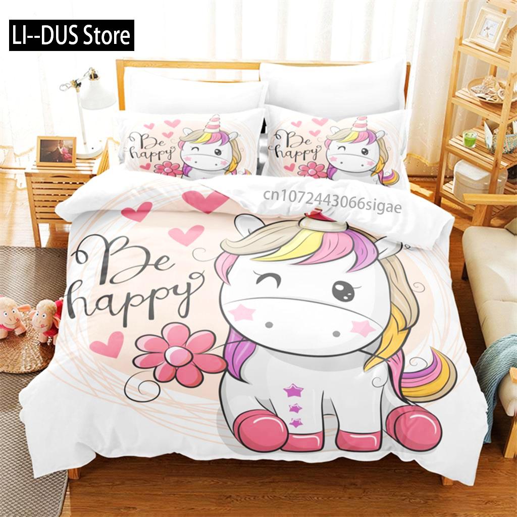 

Comforter Cartoon Children Bedding Set 3D Bedding Digital Printing Queen Size Bedding Set Fashion Design Comforter (quilt)-EU Single(135*200cm)3pcs