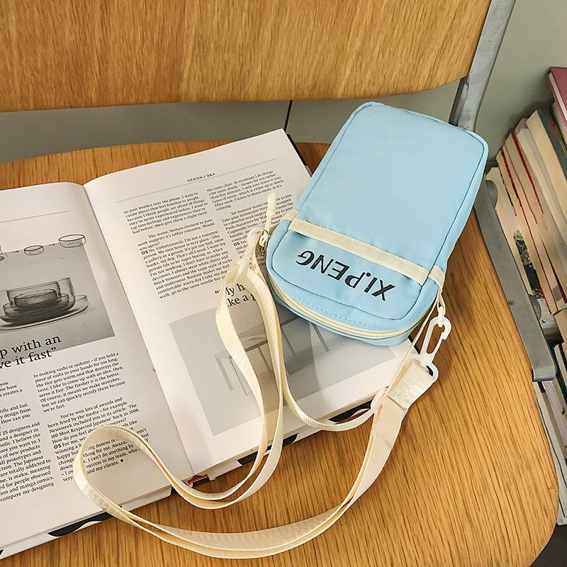 

Mobile Phone Bag Women S Summer Mini Carry-On Messenger Bag Leisure Sports Shoulder Small Satchel Trendy Brand Small Bag синий