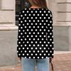 Long Sleeve Shirts For Women Cute Print Graphic Tees Blouses Casual Plus Size Basic Tops Pullover