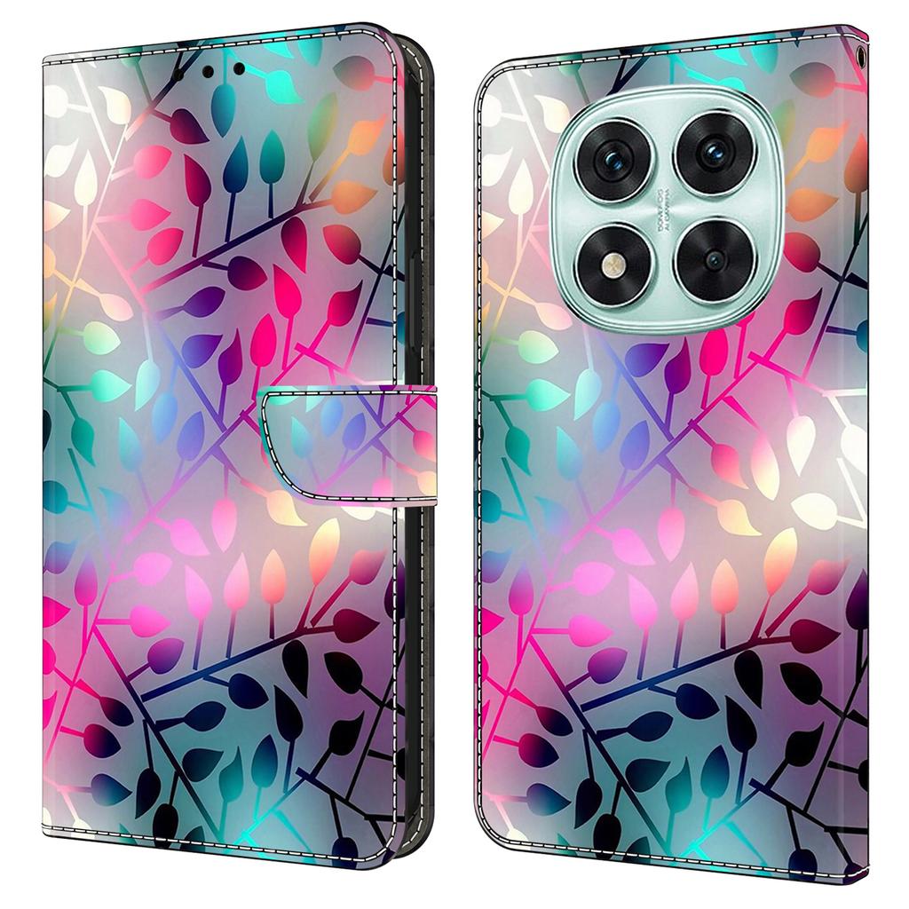 For Xiaomi Redmi Note 14 Pro 5G Case Magnetic Clasp 3D Pattern Leather Wallet Phone Cover