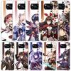 Coque de téléphone Anime Genshin Impact Pour Xiaomi Poco F7 Ultra X5 X6 X7 Pro M7 Redmi 15C 15 13C 13 12C 12 10C 10 10A 9 9C 9A 9T Housse