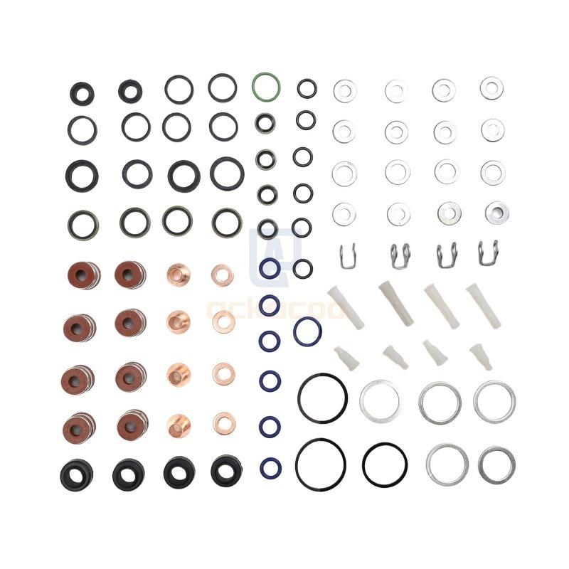 Upper & Lower Full Gasket Set 3804896 3802240 3802361 3802375 for Cumm 4B 4BT 4BTA Engine 3.9L 1989-1993 450C 480E 580K 5160