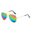 Children's Student Sunglasses Men and Women Color Reflective Sunglasses Toad Mirror Cute Baby Kids Sun Glasses
