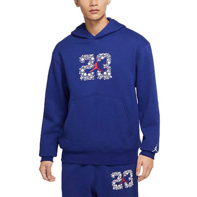 Jordan Sport Sweatshirts Men's Blue Hooded Moderate Other DJ0220-455