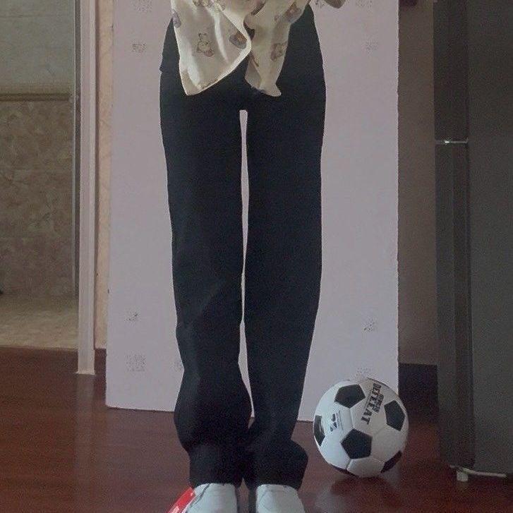 

Women s Retro Washed High-Waist Wide Leg Jeans - Distressed and Slimming Style for Spring & Autumn XS for up to 75-85 Jin
