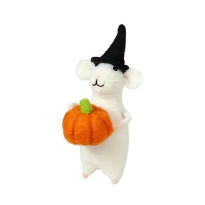 Halloween With A, Needle Felted, Needle Felted Animal, Needle Felted Miniature